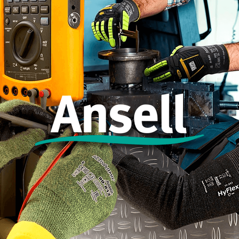 Presentación de guantes Ansell