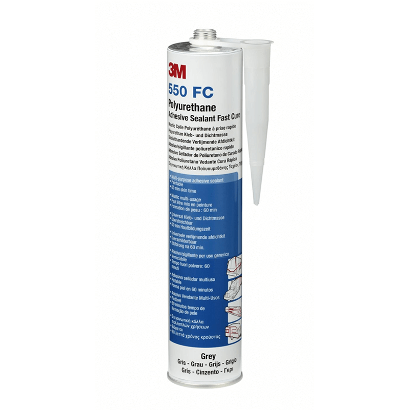 3M SELLADOR POLIURETANO INDUSTRIAL 550 BLANCO GRIS NEGRO 600ML