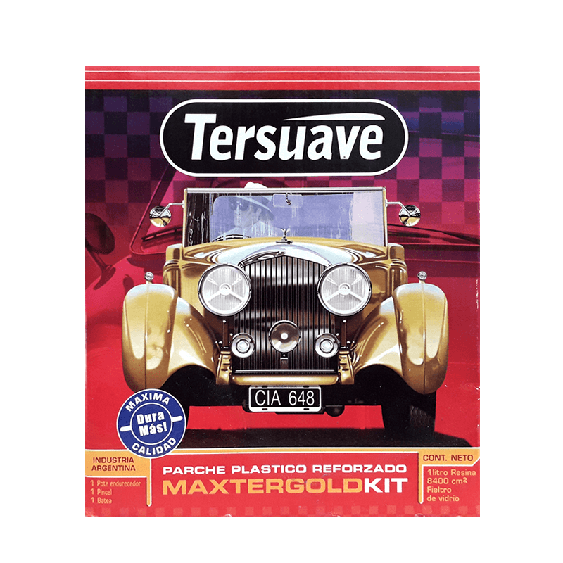 TERSUAVE MAXTER GOLD KIT PARCHE DE PLÁSTICO REFORZADO MATE 190CC