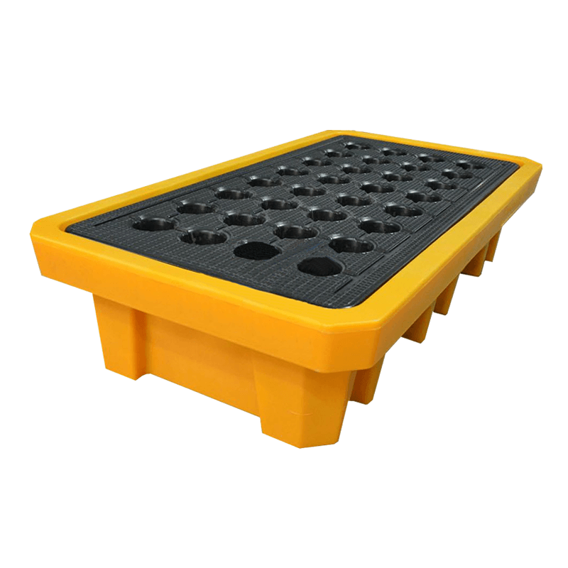 DPS PALLET ANTI-DERRAME PARA 2 TAMBORES 160 lts