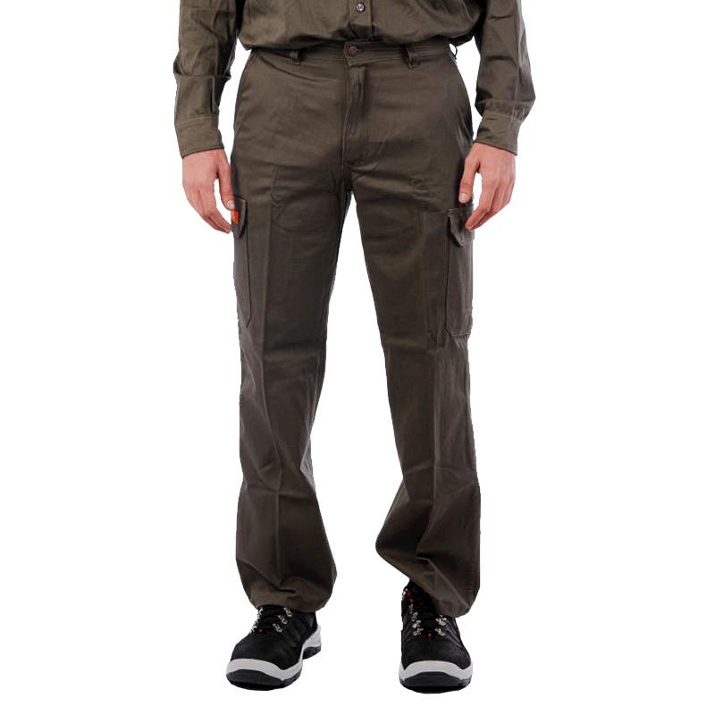 AIRE LIBRE PANTALÓN CARGO CON BOLSILLO VERDE (OPAP01C)