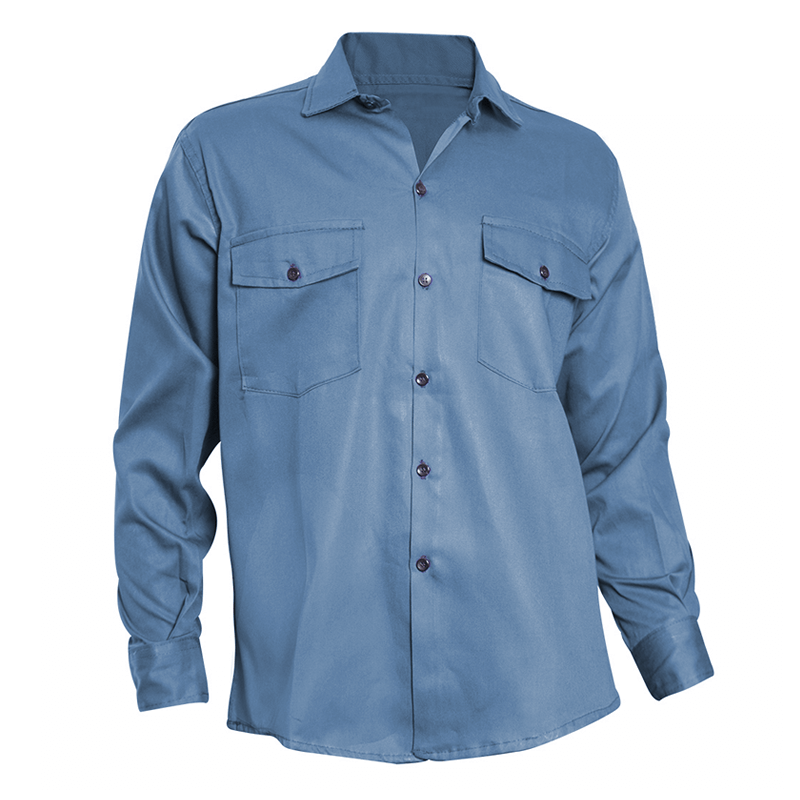 CAMISA DE TRABAJO AZUL TALLES (56 AL 60)