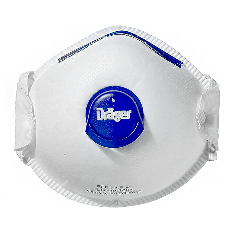 DRÄGER RESPIRADOR X-PLORE 1350 N95 CON VÁLVULA M/L (3951356)