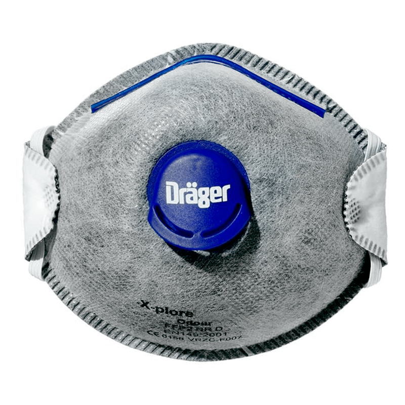 DRÄGER RESPIRADOR X-PLORE 1350 N95 ODOR CON VÁLVULA M/L (3951359)