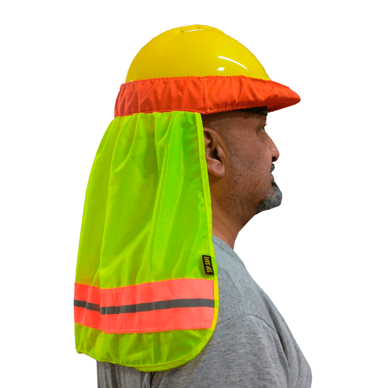 TOP SAFE CUBRE NUCA PARA CASCO CON REFLECTIVO