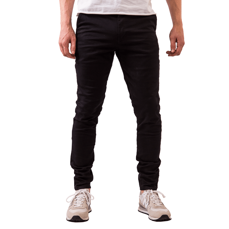 PANTALÓN NEGRO SLIM FIT PARA OFICINA