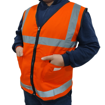 TOP SAFE CHALECO GABARDINA PREMIUM (CHA42NAR)