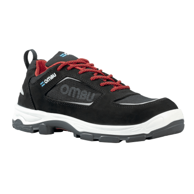 OMBU KRYPTON REFLEX ZAPATILLA CON PUNTERA DE ACERO NEGRA (ZAP-2713-NEG)